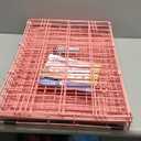 Midwest Color iCrate Folding Dog Crate Pink, 1"L x 1"W x 1"H