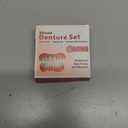 Dentures for Women and Men, Silicone Dentures Upper and Lower, Fix Your Smile at Home Within Minutes, Natural Shade False Teeth & Veneers-112