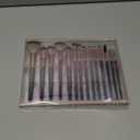 Makeup Brush Set, Premium Synthetic 14 Pcs Makeup Brushes, Travel Makeup Brush Set for Foundation, Concealer, Blush and Eyeshadow Brush(Green)