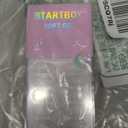 BTArtbox White Press On Nails Short  Soft Gel Press on Nails Almond, White Glue on Nails with Nail Glue, Reusable Stick on Nails in 16 Sizes, Cream Puff