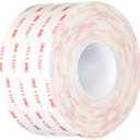 3M VHB Heavy Duty Mounting Tape 4950, 2" x 5 yards, White, Double-Sided, Permanent, High Strength, Long-Term Durability