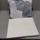 Makeup Mirror with Lights, 13" x 17.3" Vanity Mirror with Lights, Lighted Makeup Mirror, 3 Color Modes, Dimmable Light, 360-degree RotationHigh-end Black Round Mirror LED Vanity Mirror