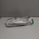 BLENCOT Women's Casual Polo V Neck T Shirt Striped Dress Summer Puff Short Sleeve MIdi Dresses Size Medium