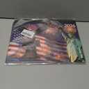 250th Anniversary American Patriotic 2026 Calendar, Spiral Bound Wall Calendar with Vintage Art, 12 Month Planner for Home & Office Decor