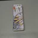 Briout Gold Silverware Set, 20 Piece Golden Cutlery Set Service for 4, Stainless Steel Flatware Set Include Spoons Forks Knives Tableware Utensil Set for Kitchen Home Restaurant, Shiny Gold Polished