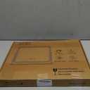 ROLOVE Lighted Makeup Mirror, 17"x13" Vanity Mirror with Lights, 10X Magnification, Gifts for Women, 3 Color Lighting Modes, Smart Touch Control, 360 Rotation for Bedroom or Tabletop (White)