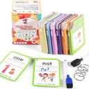Dolch Sight Words Flash Cards Kindergarten, Toddler Flash Cards Ages 3-4, Large