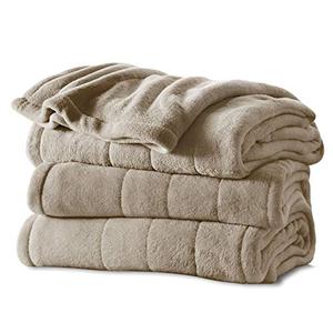 Sunbeam King Size Electric Blanket Mushroom Color