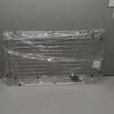 29.3 in. x 16.3 in. Rear Drain Kitchen Sink Bottom Grid with Supersoft Silicone Feet in 304 Grade Stainless Steel