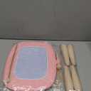 Kikidex Magnetic Drawing Board, Toddler Girl Toys for 1-2 Year Old, Doodle Board Pad Learning and Educational Toys for 1 2 3 Year Old Baby Kids Birthday Gift(Soft Pink)