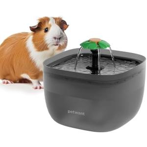 Auto Cat Water Fountain: 2L Capacity for Cats & Dogs Includes Replacement Filters & Travel-Friendly Set Large Capacity for Pets, Set of 2