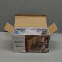 Hair Dryer Holder Cabinet Door 3-in-1 Adhesive Hair Tool Organizer Wall Mounted Adjustable Height Blow Dryer Holder Under Sink Bathroom Hair Appliance Organizer and Storage Countertop(White)