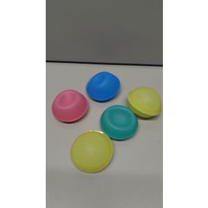 AROIC 12Pcs Reusable Water Balloons, Refillable Splash Balls for Kids and Adults, Soft Silicone Pool Beach Toys, Quick Fill Water Bombs for Summer Outdoor Games, Backyard Party Supplies Birthday Gifts