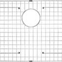 Serene Valley Kitchen Sink Bottom Grid and Sink Protector NDG3018, 304 Premium Stainless Steel, dim 27 1/2" x 15 11/16"