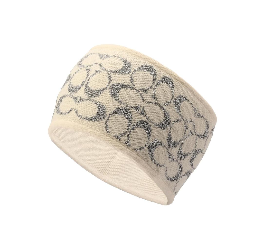 Coach METALLIC SIG C HEADBAND