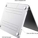 Case Compatible with MacBook Neo 13 inch A3404 A18 Pro Chip, Released in 2026, Hard Plastic Shell Cover for Mac Book Neo 13", Crystal Clear