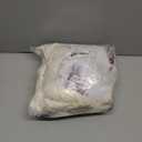 10x10ft Wrinkle Free Ivory Backdrop Curtain for Parties Soft Fabric Drapes Wedding Ivory Curtain Backdrop for Birthday Party Decorations Background for Photography 5x10ft,2 Panels