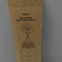 OLDLEY Kids Water Bottle for School, 17 oz (2 lids) BPA-Free Reusable Leak-proof Durable Tritan Plastic Water Bottles with Straw & Chug Lids, Anti-dust Spout Cover (Black)