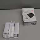 Travel Smart Phone Stand 5000mAh Power Bank: Built-In Cable, Charges 2 Devices