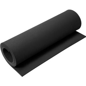EVA Foam 5mm, Cosplay Foam Roll 16 x 59in (6.5sqft) Black, Suitable for Large Foam Cosplay Modeling, DIY Projects, Crafts,Ultra High Density 90 kg/m3.