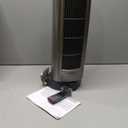 Lasko Oscillating Digital Ceramic Tower Heater for Home with Adjustable Thermostat, Timer and Remote Control, 23 Inches, 1500W, Silver, 755320