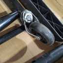 VEVOR Folding Chair Rack, 500 LBS Capacity, Heavy-Duty Chair Cart for 60 Chairs, Metal Chair Storage Dolly Chair Holder with Swivel Casters and Locking Wheels, for Party Event, Hotel, Matte Black