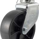 CURT 28276 6-Inch Caster Trailer Jack Wheel Replacement, Fits 2-in Tube, 1,200 lbs (Pack of 1) 
