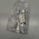 Solid Brass Door Lock Cylinder with 3 Brass Keys 90mm Storm Door Lock Replacement Brushed Nickel Cylinder