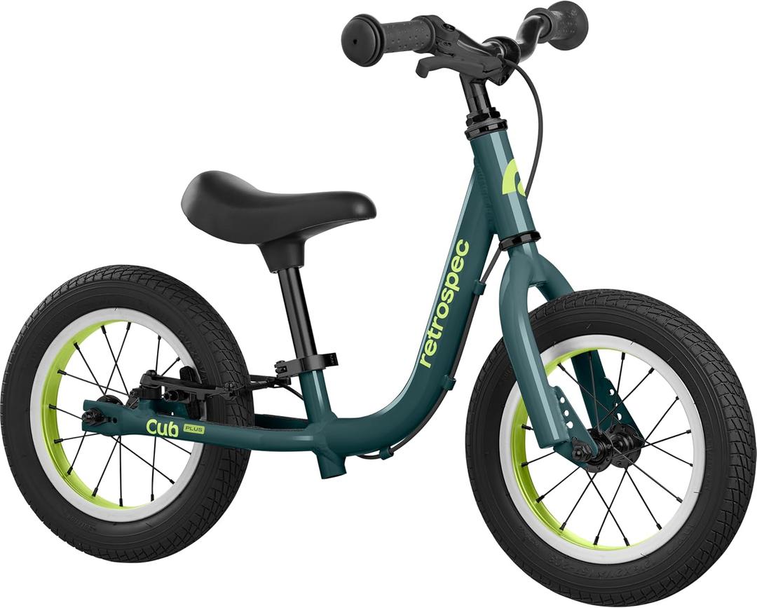 Retrospec Cub Plus 12" Balance Bike, Toddler Bike, Toddler Toys, 18mo-4yr