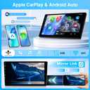 Leadfan Carplay Radio for Nissan Altima 2013 2014 2015 Car Stereo Android 12 10.1 inch Touch Screen for Altima Wireless CarPlay Android Auto GPS Navigation Head Unit Bluetooth WiFi SWC+Backup Camera