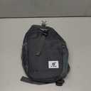 SKYSPER Sling Bag RFID Cross Body Bag Recycled Crossbody Backpack Travel Daypack (Darkgrey)