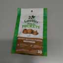 Greenies Pill Pockets for Dogs Small Size, Soft Dog Treats, with Real Peanut Butter, 3.2 oz. Pouch (30 Treats) (30 Count (Pack of 1))