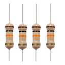 10K Ohm Carbon Film Single Fixed Resistor 1/2 W (0.5 Watts) 5% Tolerance, (10K R, 10K ohm, 10K ) Resistor (10 Pack)