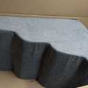 Dog Stairs for Small Dogs - High Density Foam Dog Ramp, Extra Wide Pet Steps with Non-Slip Bottom for High Beds, Couche and Sofa, Best for Pet Injured, Older Dogs Cats (Grey, 4 Steps)