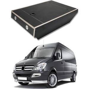 Floor Stool for Sprinter Van, Storage Space, Optimal Support for Co-Driver, Seamless fit Sprinter Van Floor Extension Accessories
