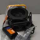 Greenhouse Heater with Digital Thermostat, 1500W Electric Outdoor Heater, Overheat Protection, Fast Heating, Waterproof for Grow Tent, Green House, Patio, Black