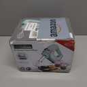 Hamilton Beach Professional 5-Speed Electric Hand Mixer with Snap-On Storage Case, QuickBurst, Stainless Steel Twisted Wire Beaters and Whisk, Mint (62658)