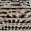 Waffle Bath Mat, Boho Bathroom Rugs Non Slip Washable Super Absorbent Quick Dry Bath Mat Farmhouse Bathroom Decor, 24"x16" Black and Khaki