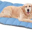 Heeyoo Outdoor Pet Bed, Water-Resistant Camping Mat, Machine-Washable Travel Bed, Foldable for Small to Large Dogs and Cats