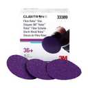3M Cubitron II Roloc Fibre Disc, 786C, 33389, 3 in, 36+ Grit, 15 Pack, High Performance, Fast Cutting, Long Lasting (EXP 12/31/27)