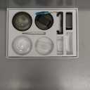 Waterproof Airtag Dog Collar Holder - (2pack) Ultra-Durable Plastic Pet Collar Case for Apple Airtags, Anti-Lost Air Tag Case for Dogs Cats Collar,Fits Most Collars-Transparent Black/White