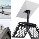 Starlink Roof Ridge Mount, Adjustable Gen 3 Mounting Kit with 0-32 Angle, Heavy Duty Pivot Roof Mount with Pipe Adapter,No Drilling Required