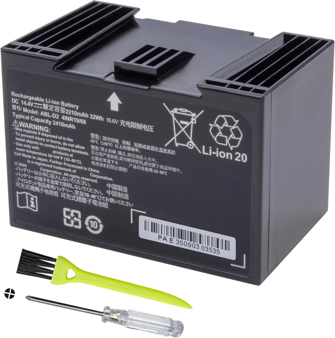 Vacuum Cleaner Battery for iRobot ABL-D2 4INR19/66