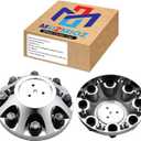 Wheel Center Hub Cap 9597819 (Set of 1),Center Cover Hubcap Fit 17" Wheels Compatible with GMC Sierra HD 2500 3500 (2011-2016) for # 560-8095 9597357