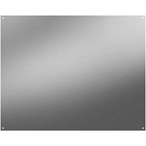 Amazon.com: 24 x 30'' Stainless Steel Backsplash, Range Hood Wall Shield with Four Pre Drilled Holes, Self-Taping Screws are Included : Appliances