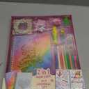 2-Pack DIY Journal Kit for Girls, Journal Set with Stickers, Birthday Gifts for Teen Girls, Decorate Your Planner/Organizer, Journaling Arts Craft Kit, Ideal Gifts for 8-12 13 14 Year Old Girl