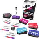 Spin Master Games, Tell Me Without Telling Me, 2025 Edition with New Cards, The Viral Adult Party Game for Friendsgiving, Adult Card Game, 4+ Players, Stocking Stuffer Gift Ideas for Ages 18 & Up