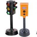 Toyvian 4 Pcs Traffic Light Traffic Light Toy Mini Traffic Signs Light Model Toy Toy for Kids
