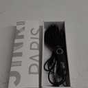 JINRI Volumizing Hair Iron, Hair Straightener Brush, Adjustable Temp, 360  Tail Rotation, Lasting Hair Volume, for Short Or Thin, Black