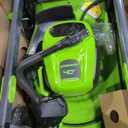 Greenworks 40V 20" Brushless Cordless Lawn Mower with 4.0Ah Battery & Charger(75+ Tool Compatibility)